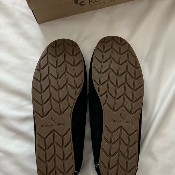 Koolaburra Black Suede Slippers - Picture 2 of 3